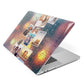 Rainy Evening Scene Photo Montage Apple MacBook Case Side View