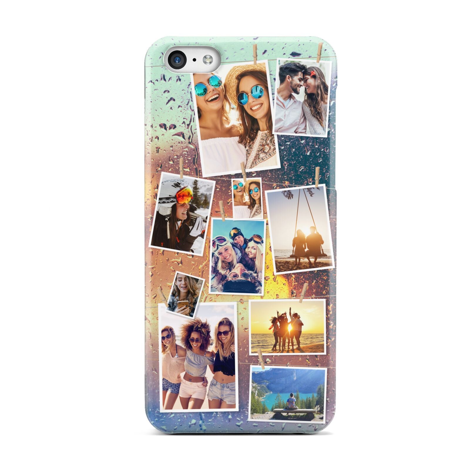 Rainy Evening Scene Photo Montage Apple iPhone 5c Case