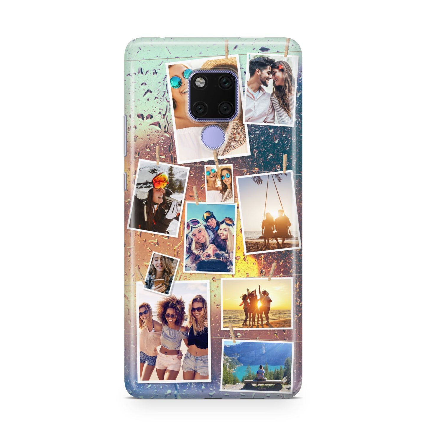 Rainy Evening Scene Photo Montage Huawei Mate 20X Phone Case