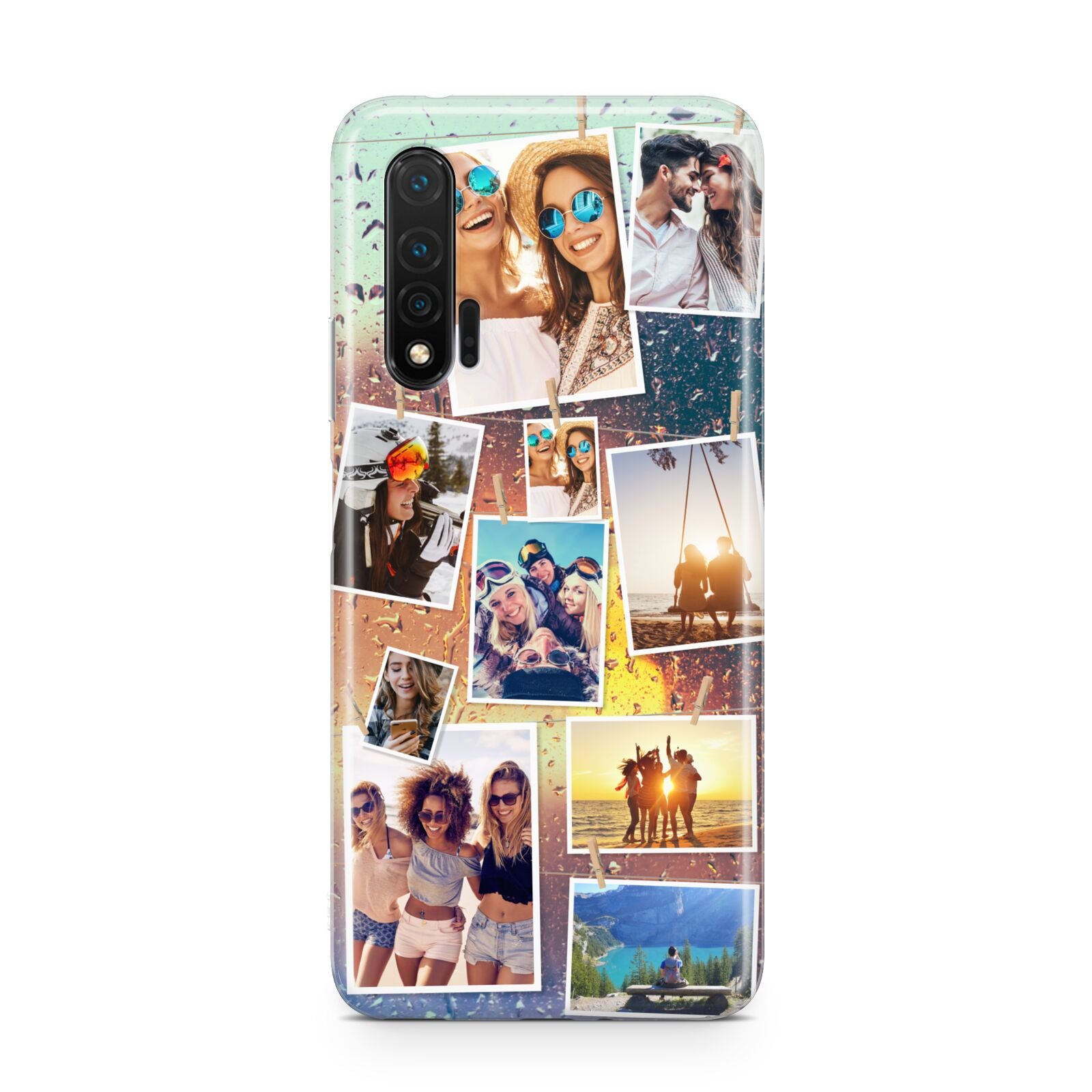 Rainy Evening Scene Photo Montage Huawei Nova 6 Phone Case