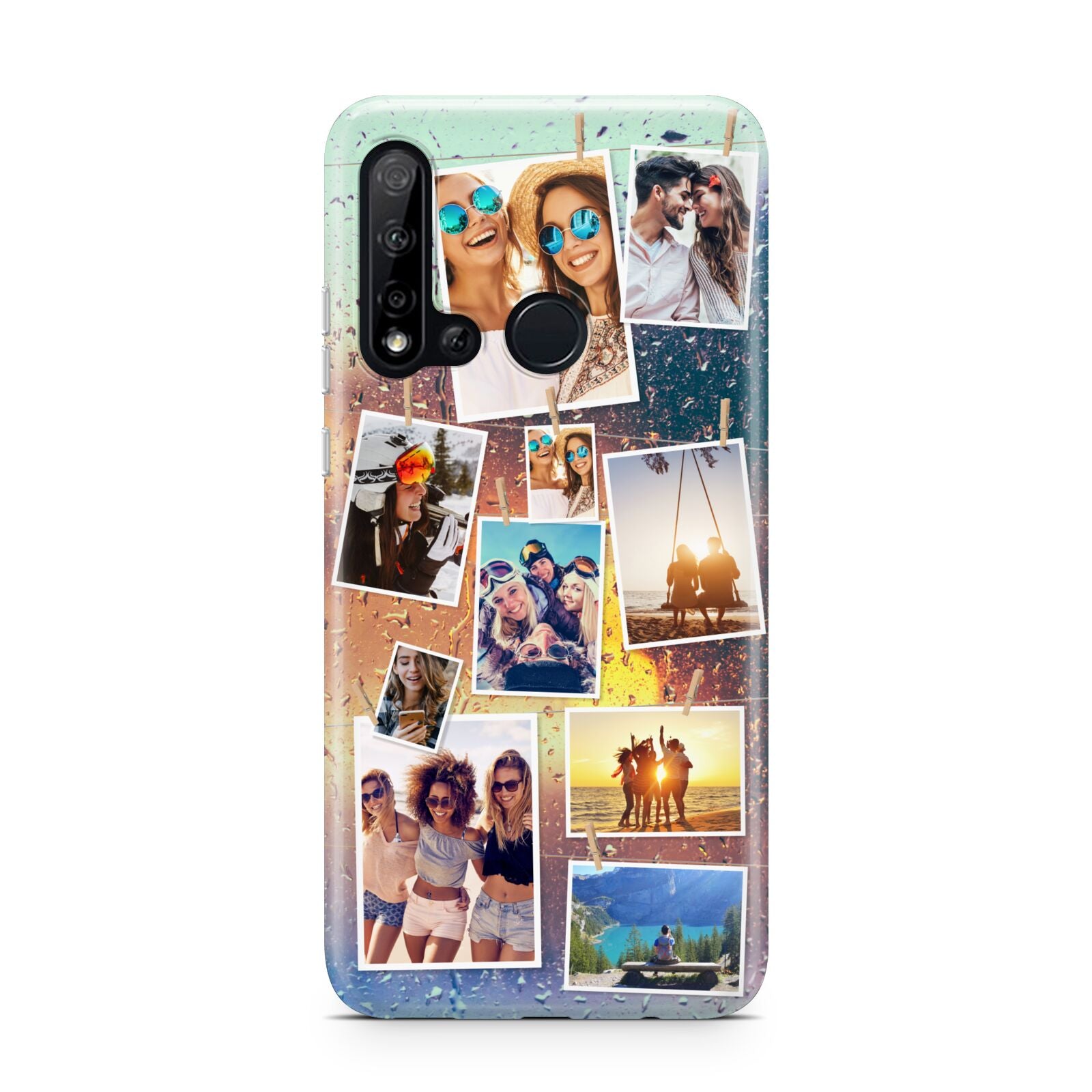 Rainy Evening Scene Photo Montage Huawei P20 Lite 5G Phone Case