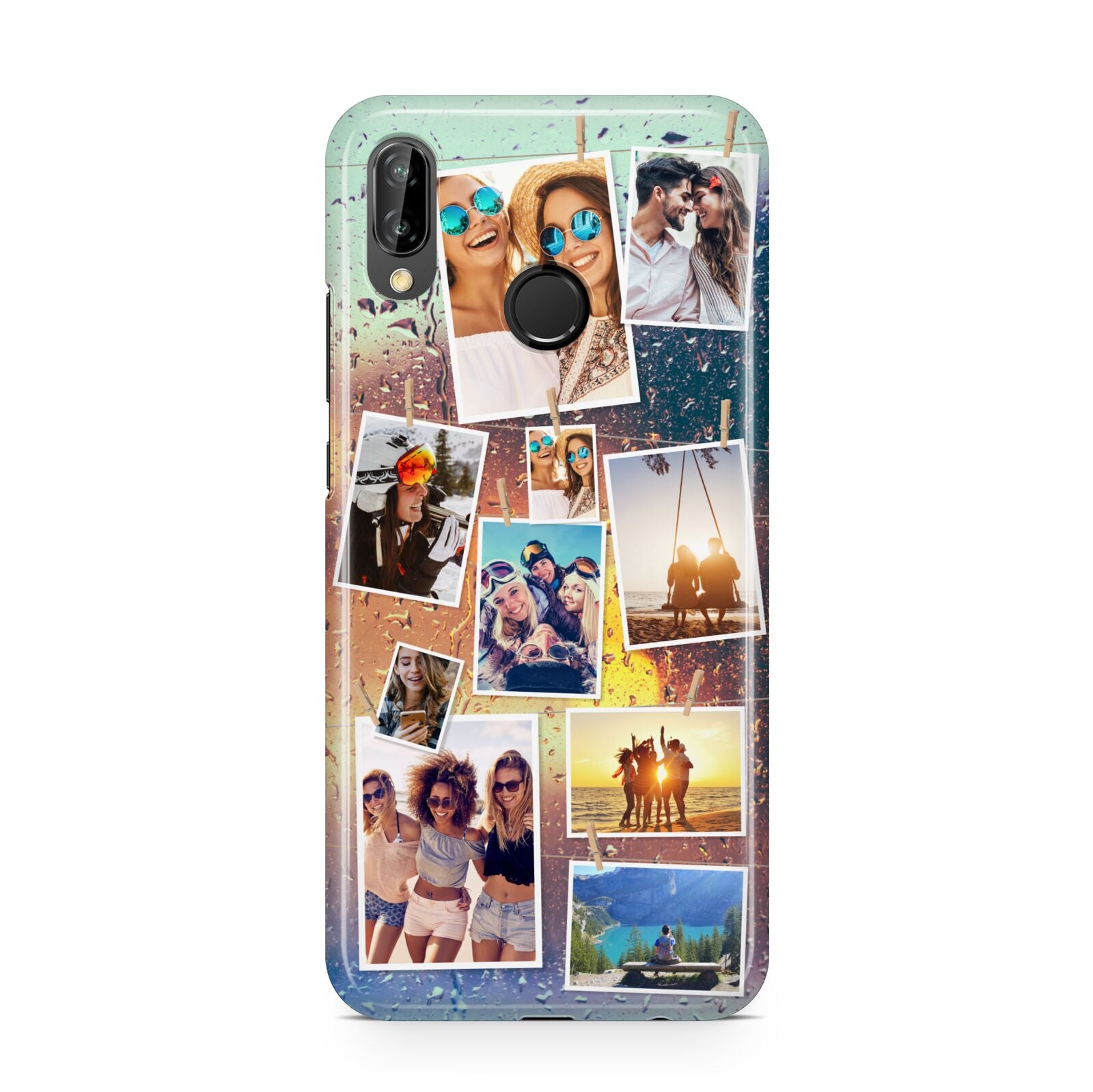 Rainy Evening Scene Photo Montage Huawei P20 Lite Phone Case