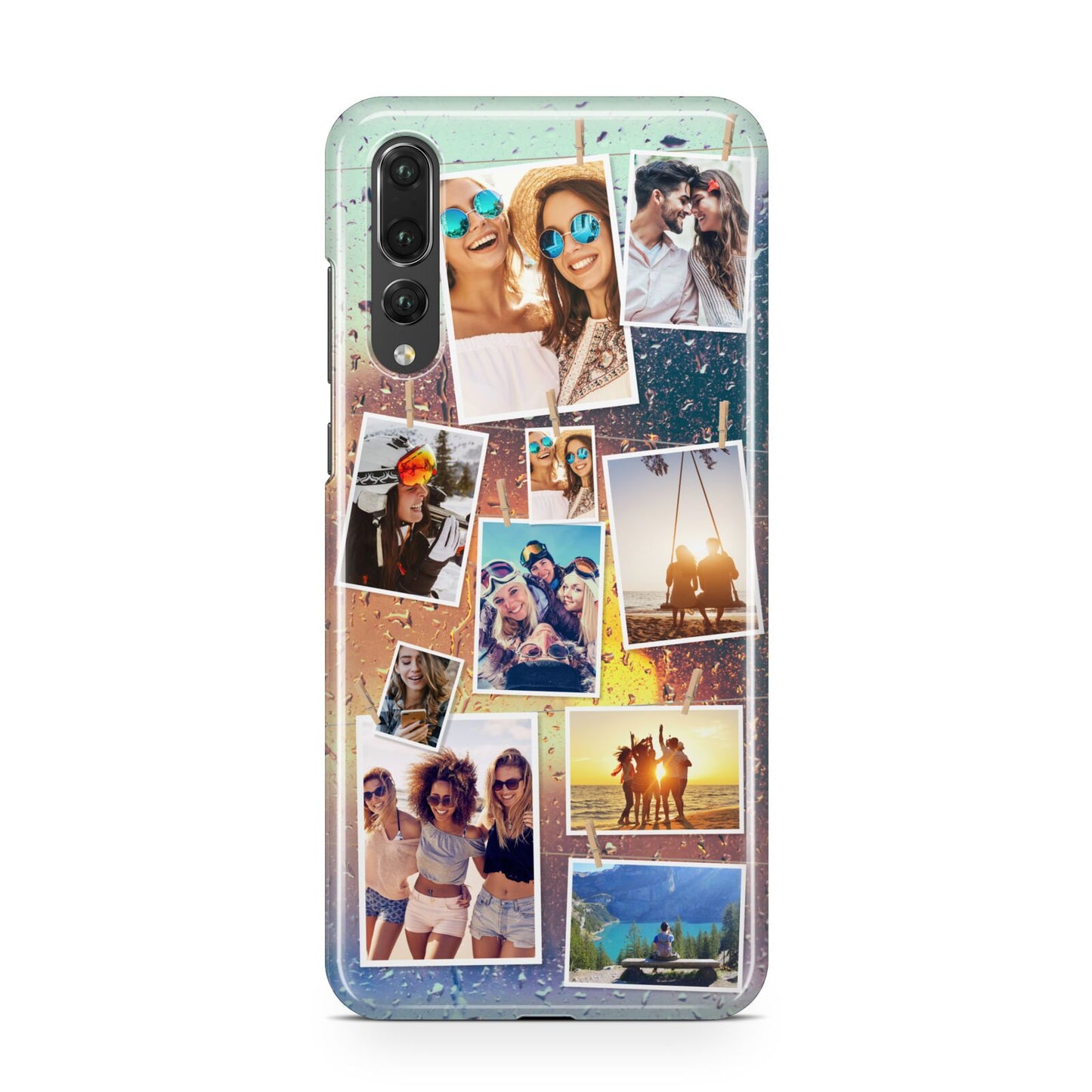 Rainy Evening Scene Photo Montage Huawei P20 Pro Phone Case