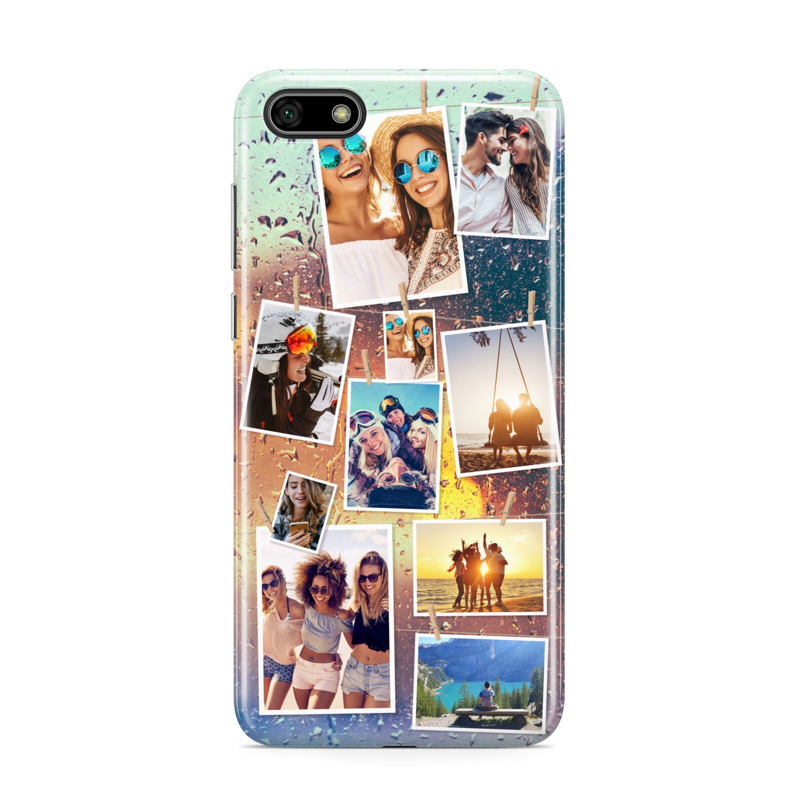 Rainy Evening Scene Photo Montage Huawei Y5 Prime 2018 Phone Case