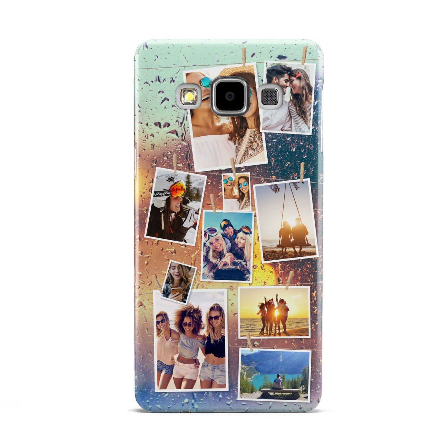 Rainy Evening Scene Photo Montage Samsung Galaxy A5 Case