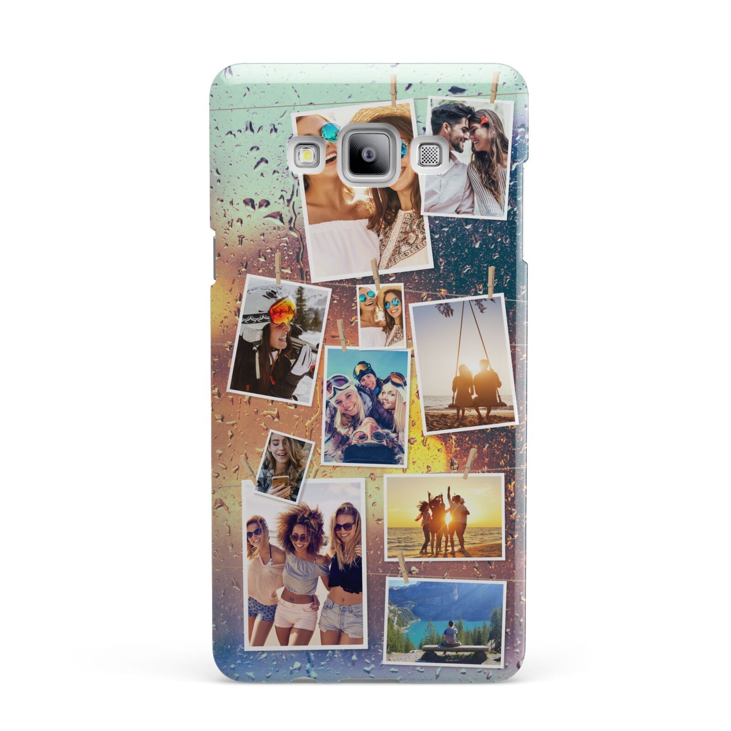 Rainy Evening Scene Photo Montage Samsung Galaxy A7 2015 Case
