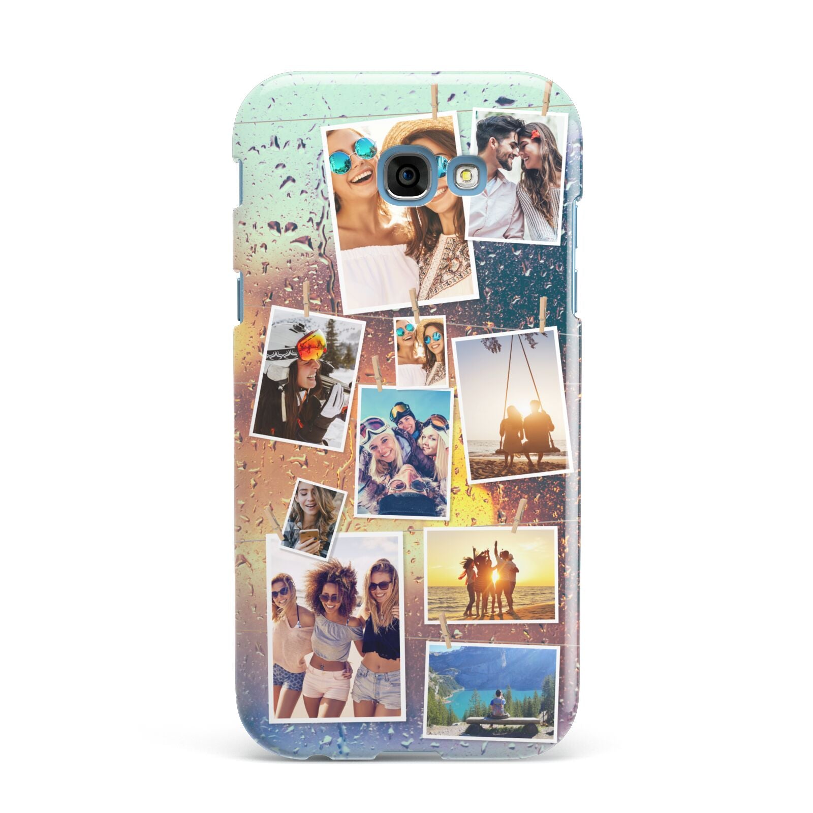 Rainy Evening Scene Photo Montage Samsung Galaxy A7 2017 Case