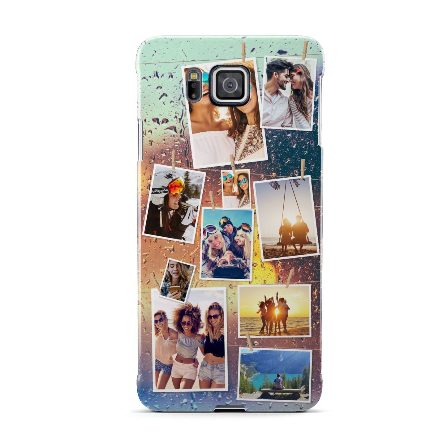 Rainy Evening Scene Photo Montage Samsung Galaxy Alpha Case