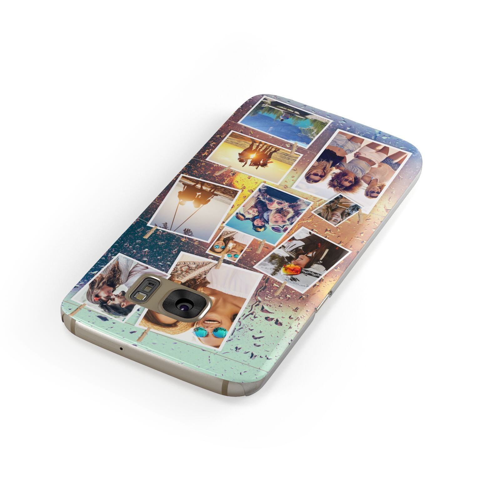 Rainy Evening Scene Photo Montage Samsung Galaxy Case Front Close Up