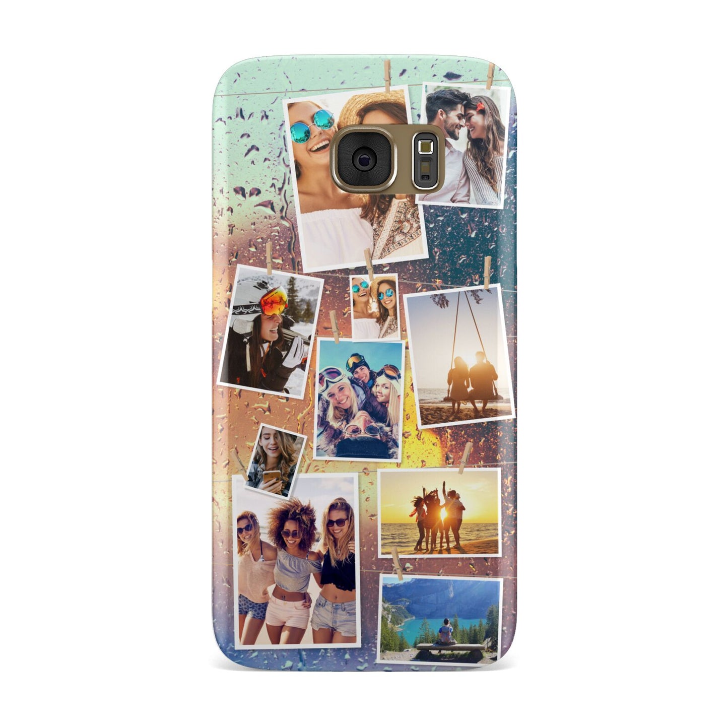 Rainy Evening Scene Photo Montage Samsung Galaxy Case