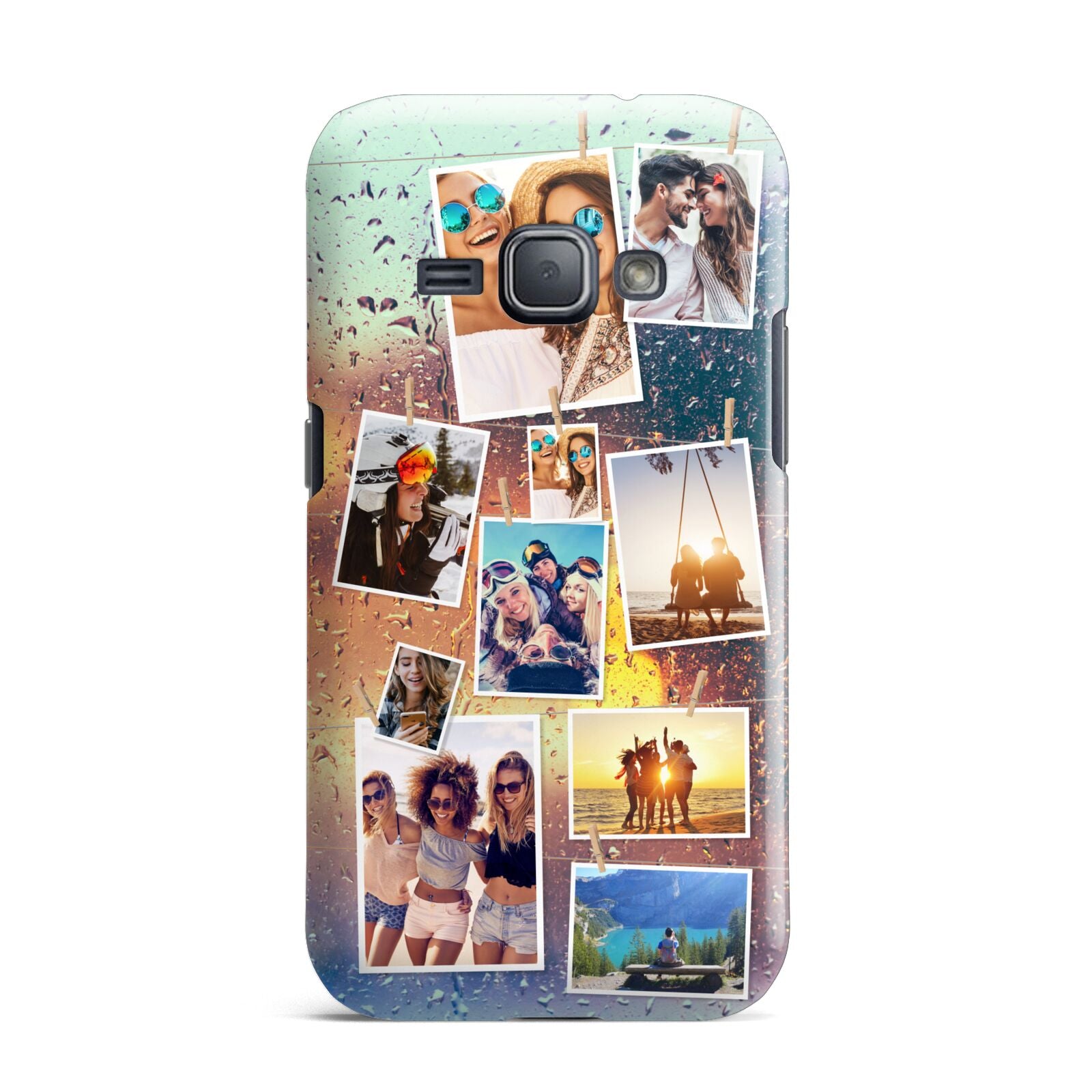 Rainy Evening Scene Photo Montage Samsung Galaxy J1 2016 Case