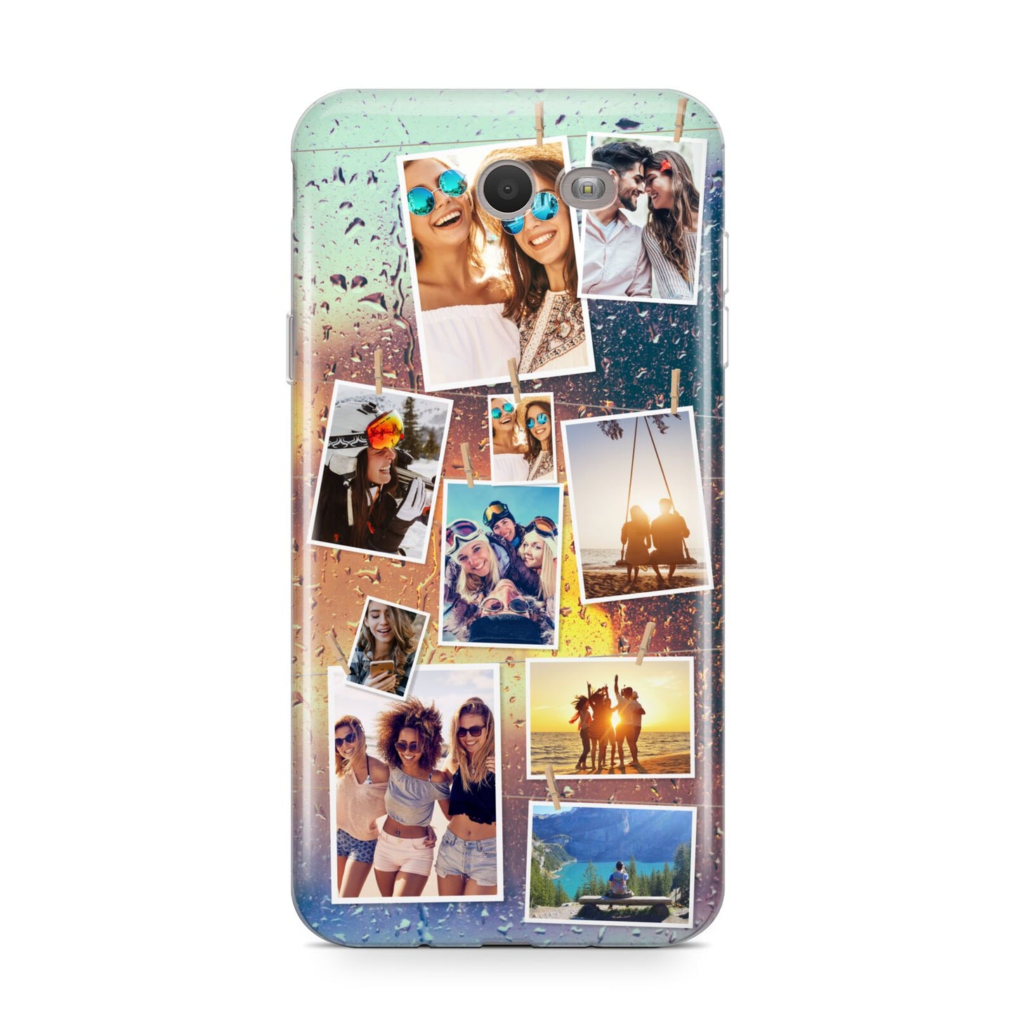 Rainy Evening Scene Photo Montage Samsung Galaxy J7 2017 Case