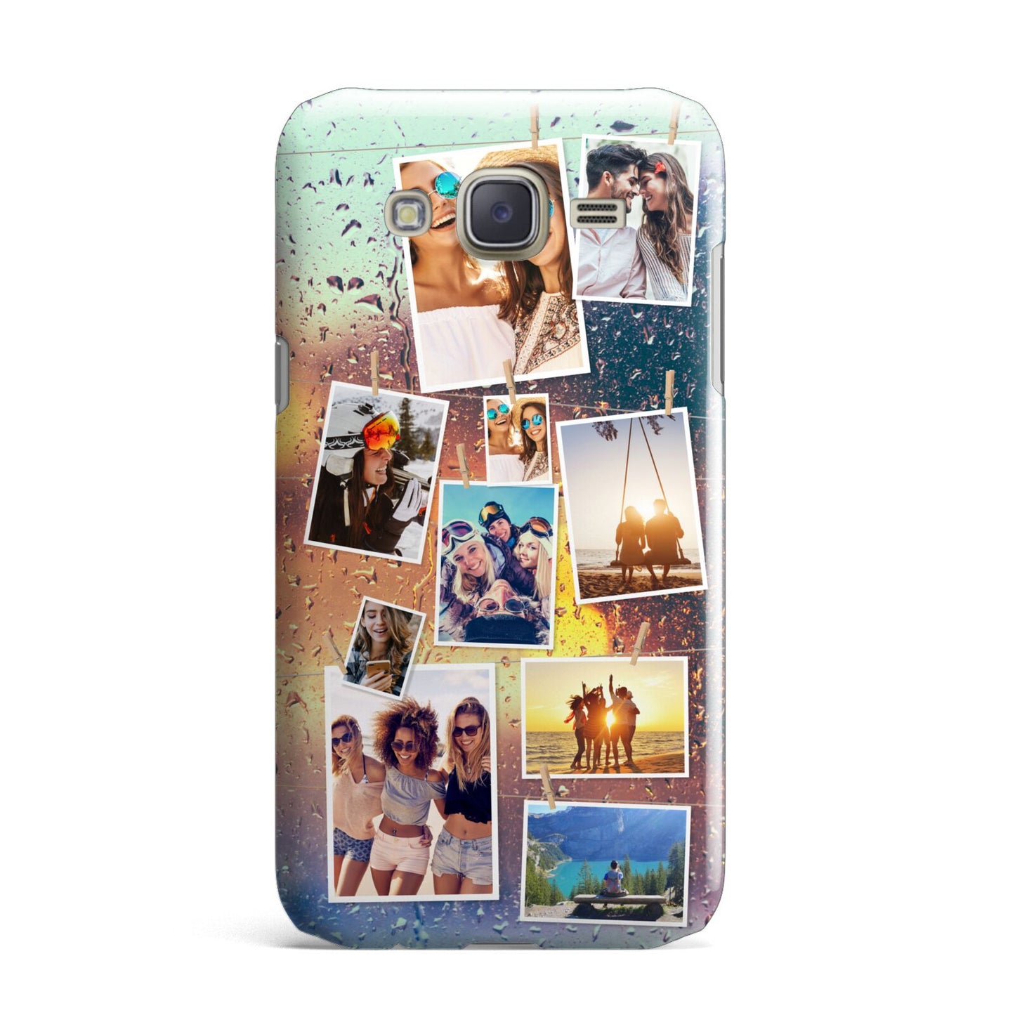 Rainy Evening Scene Photo Montage Samsung Galaxy J7 Case