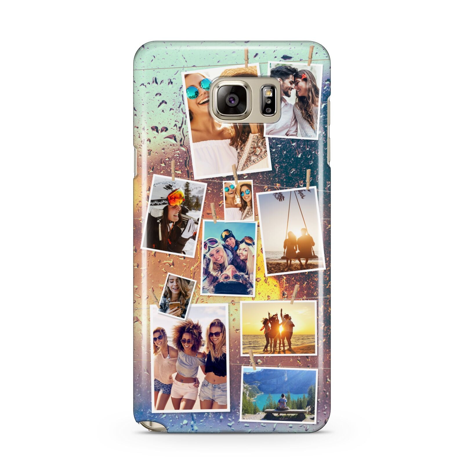 Rainy Evening Scene Photo Montage Samsung Galaxy Note 5 Case