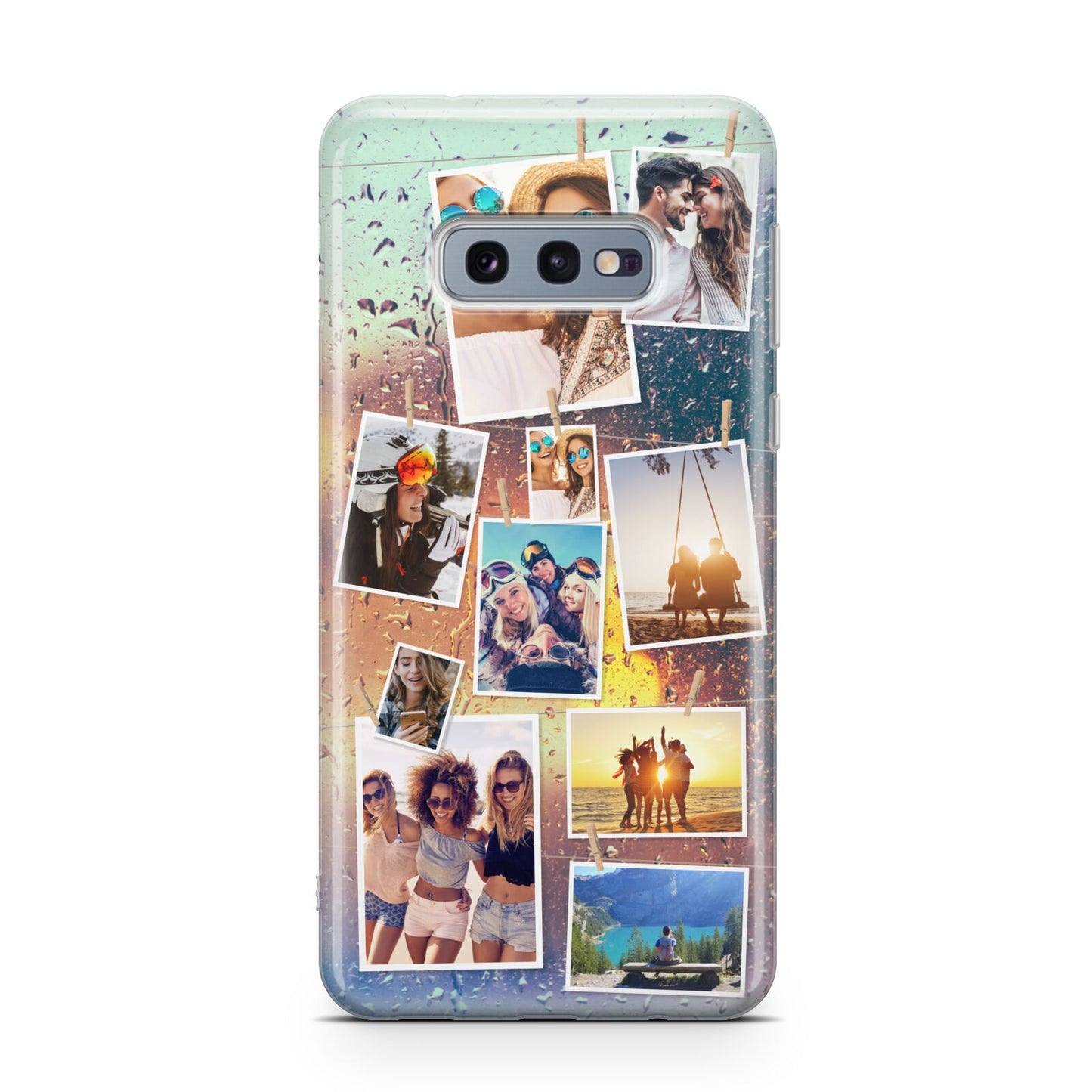 Rainy Evening Scene Photo Montage Samsung Galaxy S10E Case