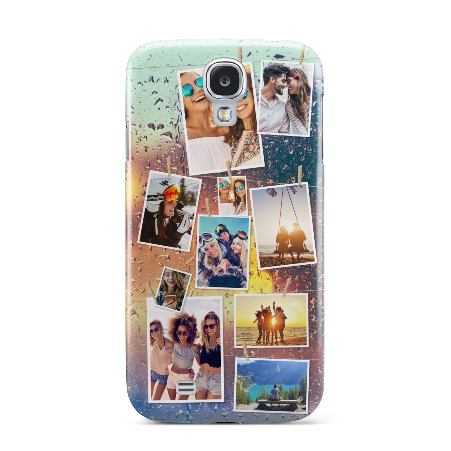 Rainy Evening Scene Photo Montage Samsung Galaxy S4 Case