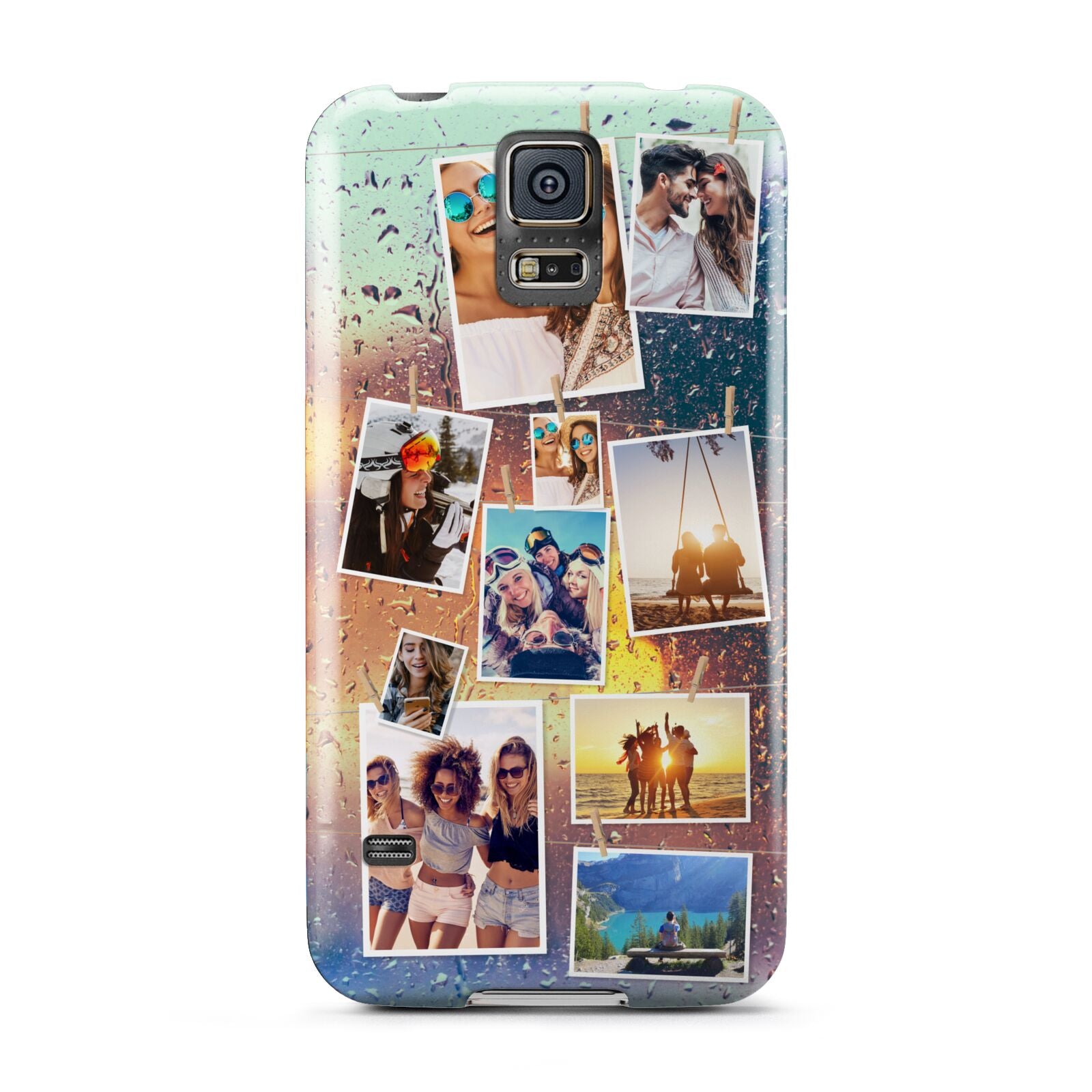 Rainy Evening Scene Photo Montage Samsung Galaxy S5 Case