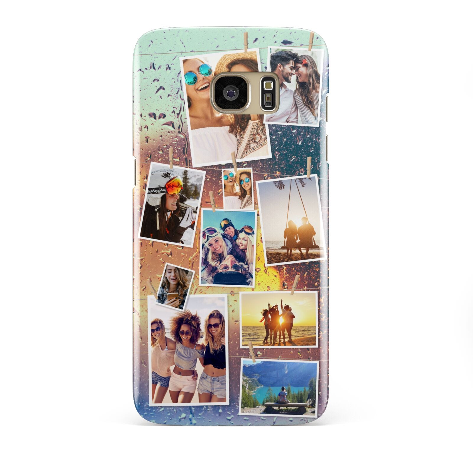 Rainy Evening Scene Photo Montage Samsung Galaxy S7 Edge Case