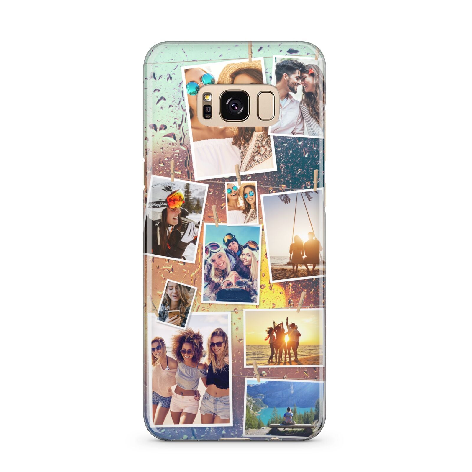 Rainy Evening Scene Photo Montage Samsung Galaxy S8 Plus Case
