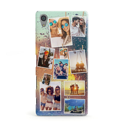 Rainy Evening Scene Photo Montage Sony Xperia Case