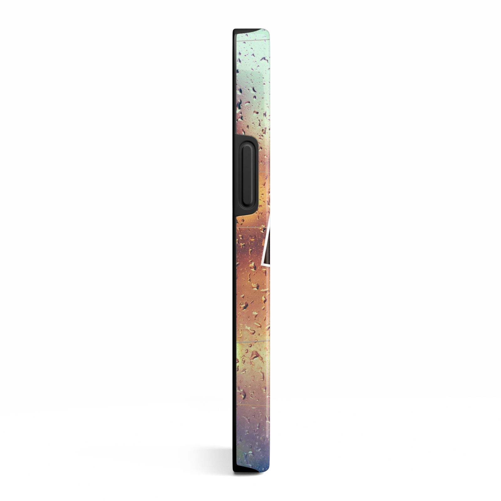 Rainy Evening Scene Photo Montage iPhone 13 Mini Side Image 3D Tough Case