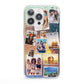 Rainy Evening Scene Photo Montage iPhone 13 Pro Clear Bumper Case