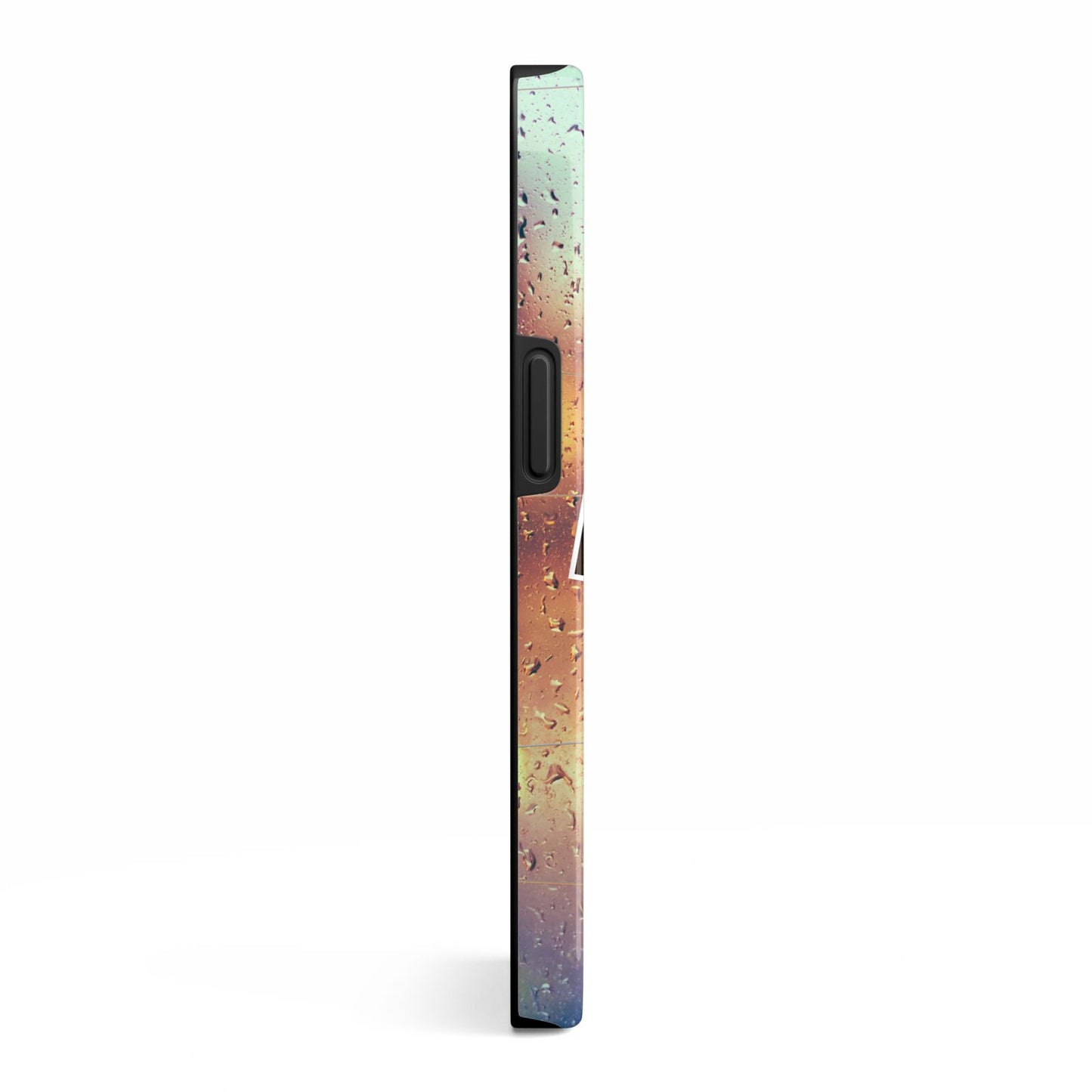 Rainy Evening Scene Photo Montage iPhone 13 Side Image 3D Tough Case