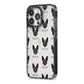 Rat Terrier Icon with Name iPhone 13 Pro Black Impact Case Side Angle on Silver phone
