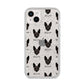 Rat Terrier Icon with Name iPhone 14 Plus Glitter Tough Case Starlight