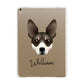 Rat Terrier Personalised Apple iPad Gold Case