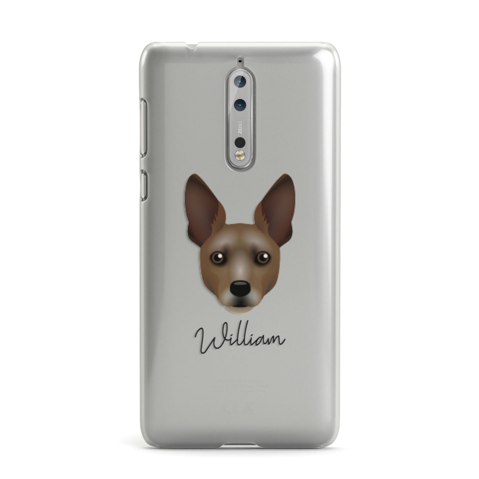 Rat Terrier Personalised Nokia Case