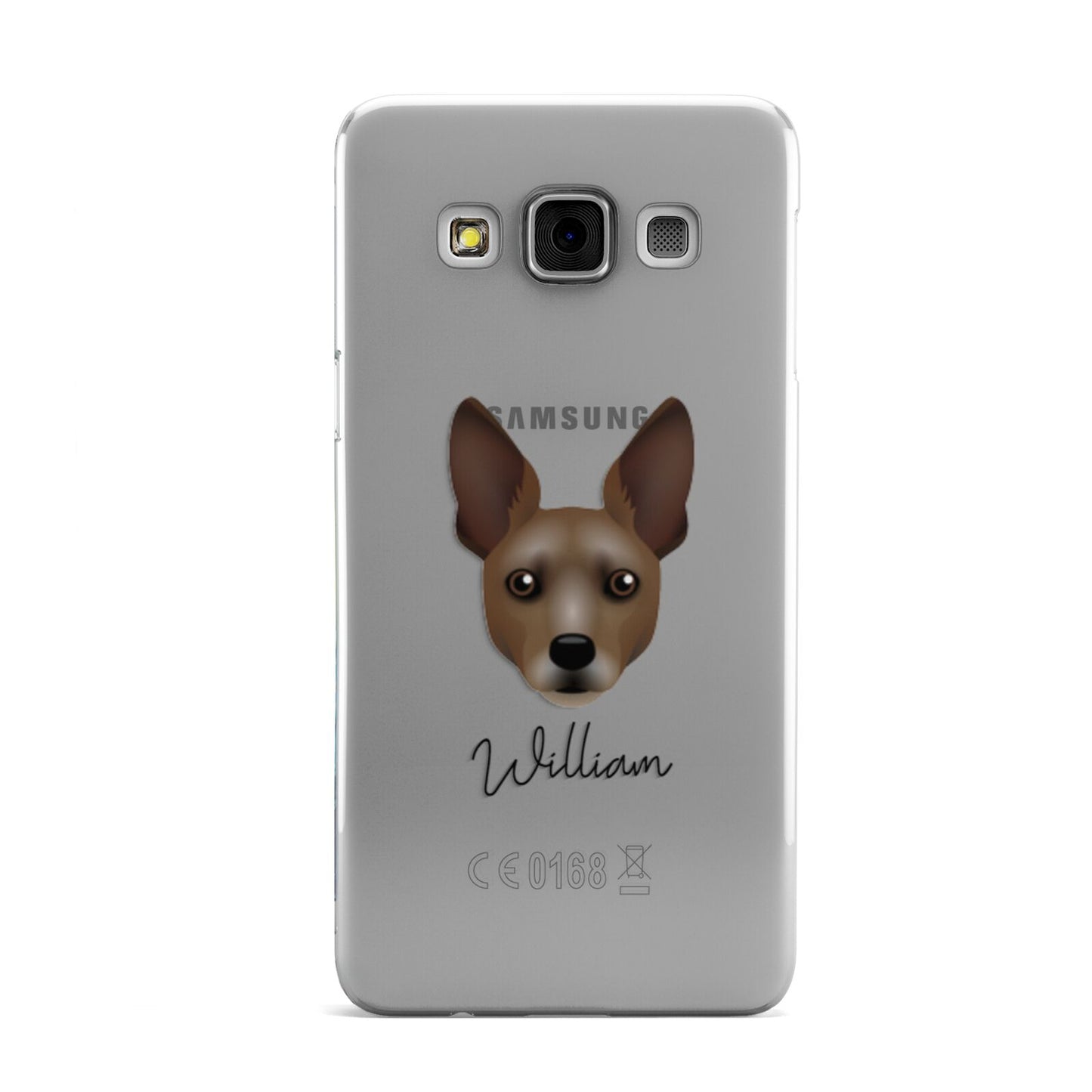 Rat Terrier Personalised Samsung Galaxy A3 Case