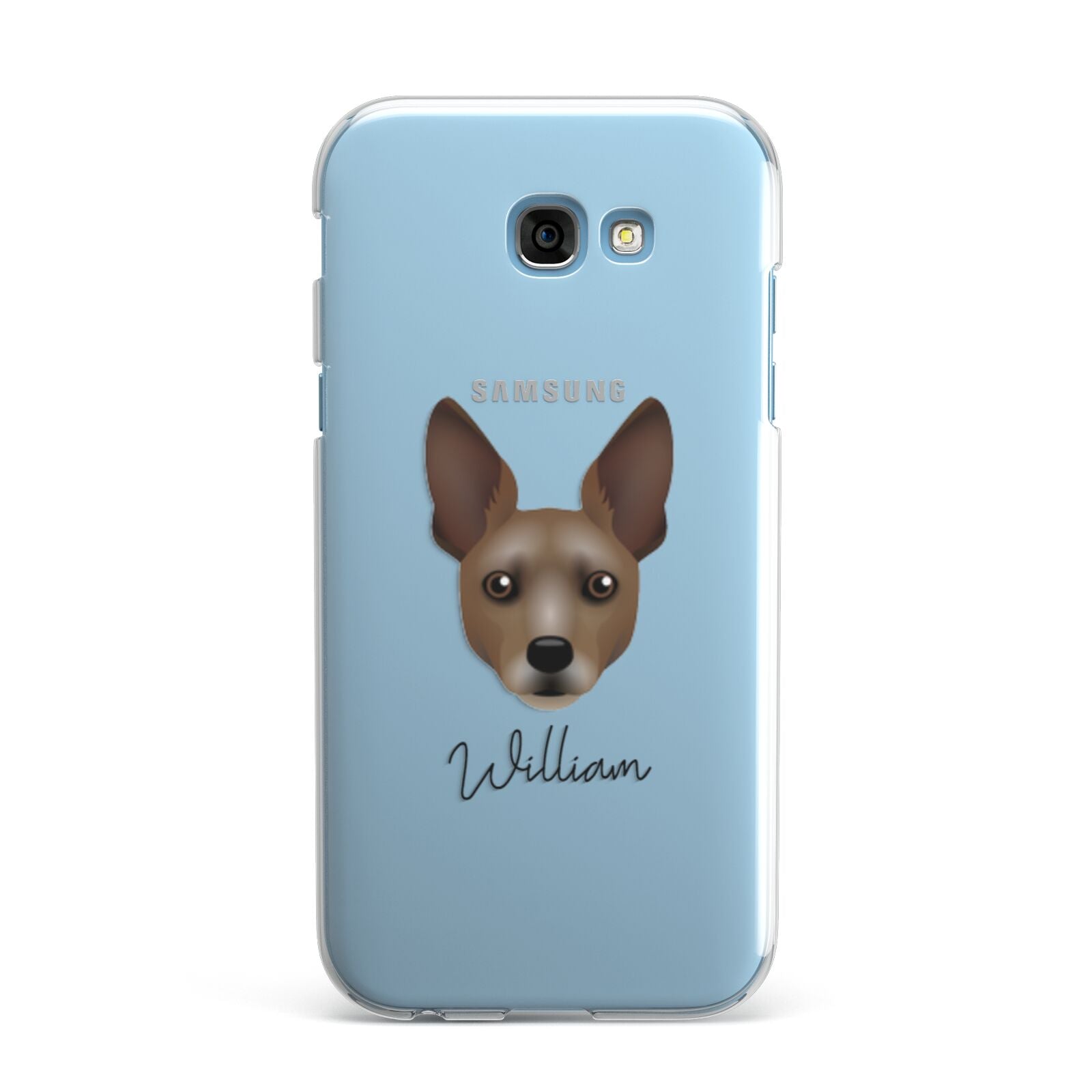 Rat Terrier Personalised Samsung Galaxy A7 2017 Case