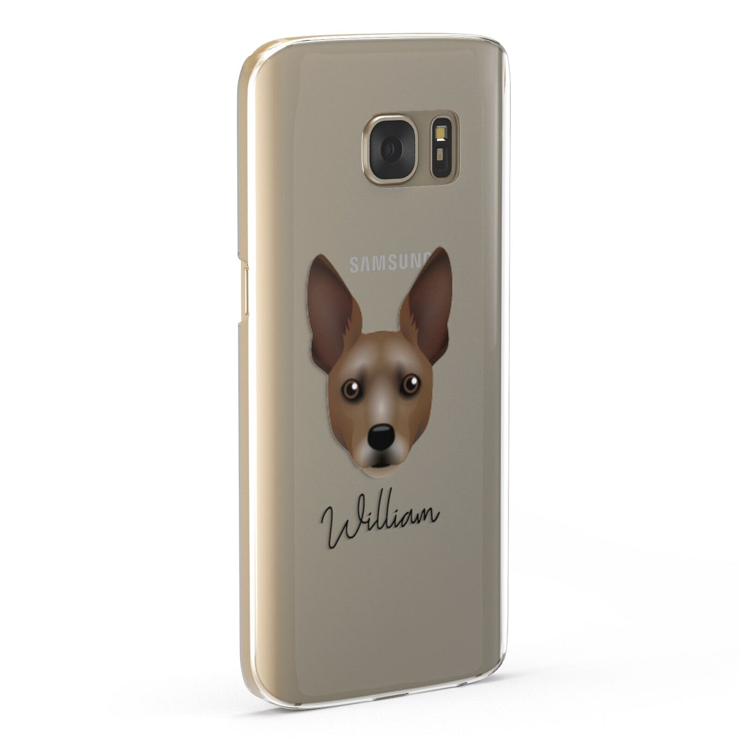 Rat Terrier Personalised Samsung Galaxy Case Fourty Five Degrees