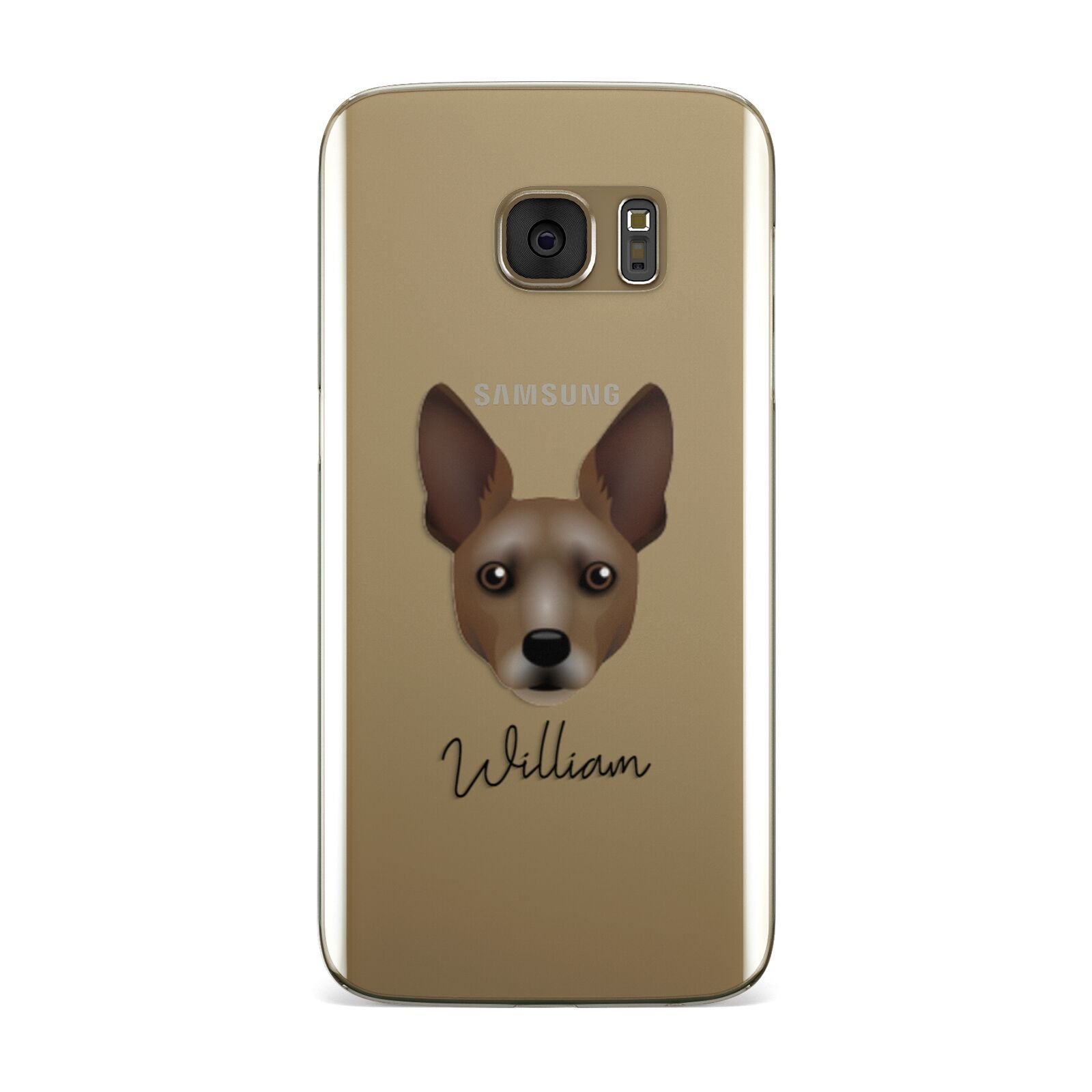 Rat Terrier Personalised Samsung Galaxy Case