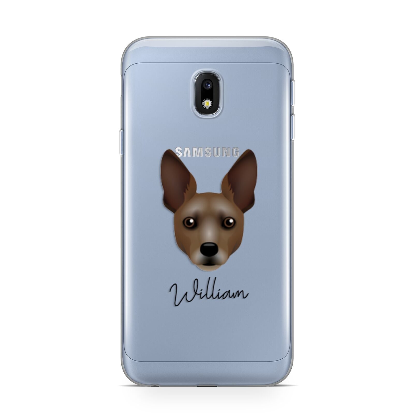 Rat Terrier Personalised Samsung Galaxy J3 2017 Case