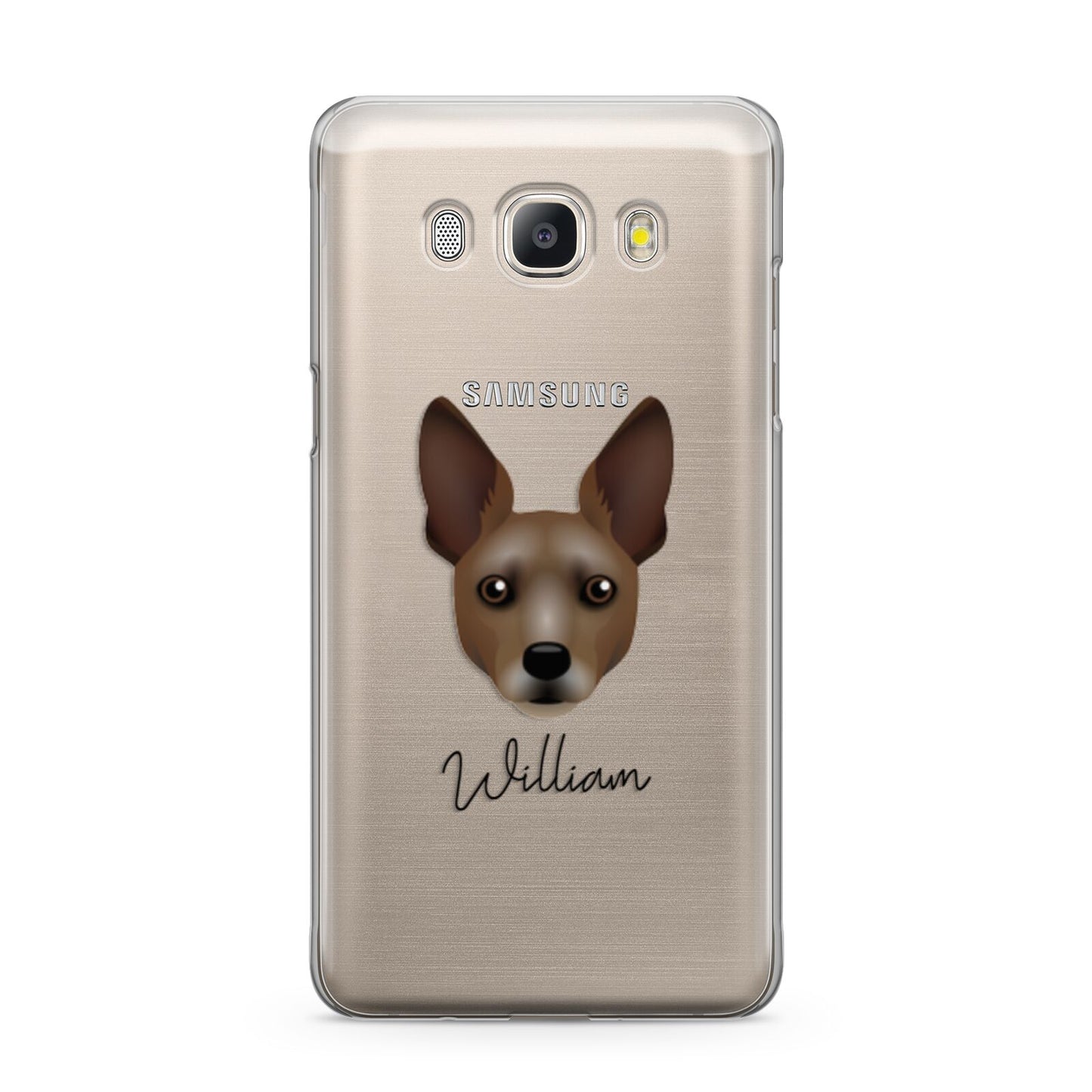Rat Terrier Personalised Samsung Galaxy J5 2016 Case