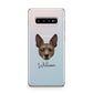Rat Terrier Personalised Samsung Galaxy S10 Plus Case