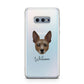 Rat Terrier Personalised Samsung Galaxy S10E Case