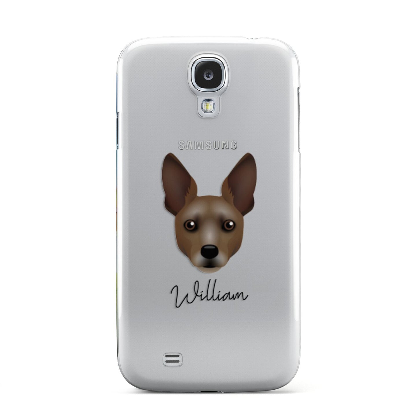 Rat Terrier Personalised Samsung Galaxy S4 Case