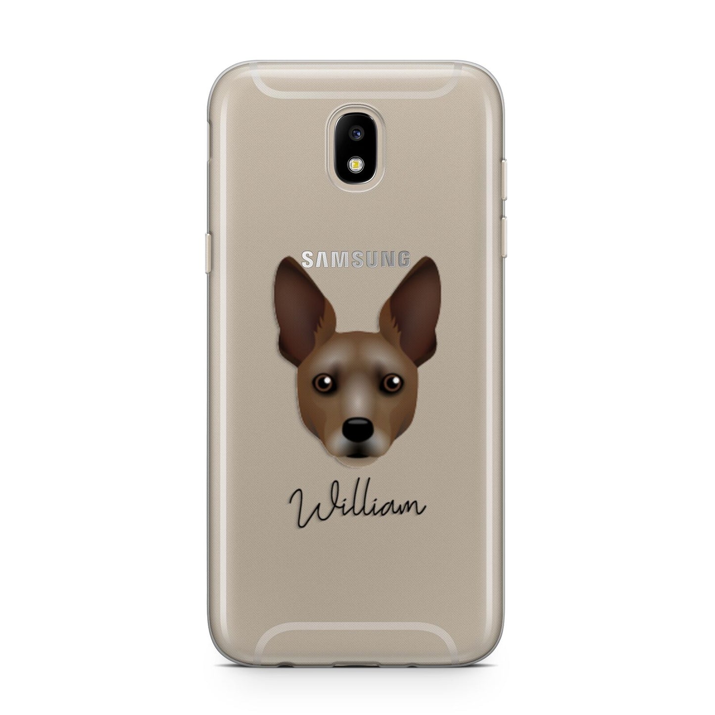Rat Terrier Personalised Samsung J5 2017 Case