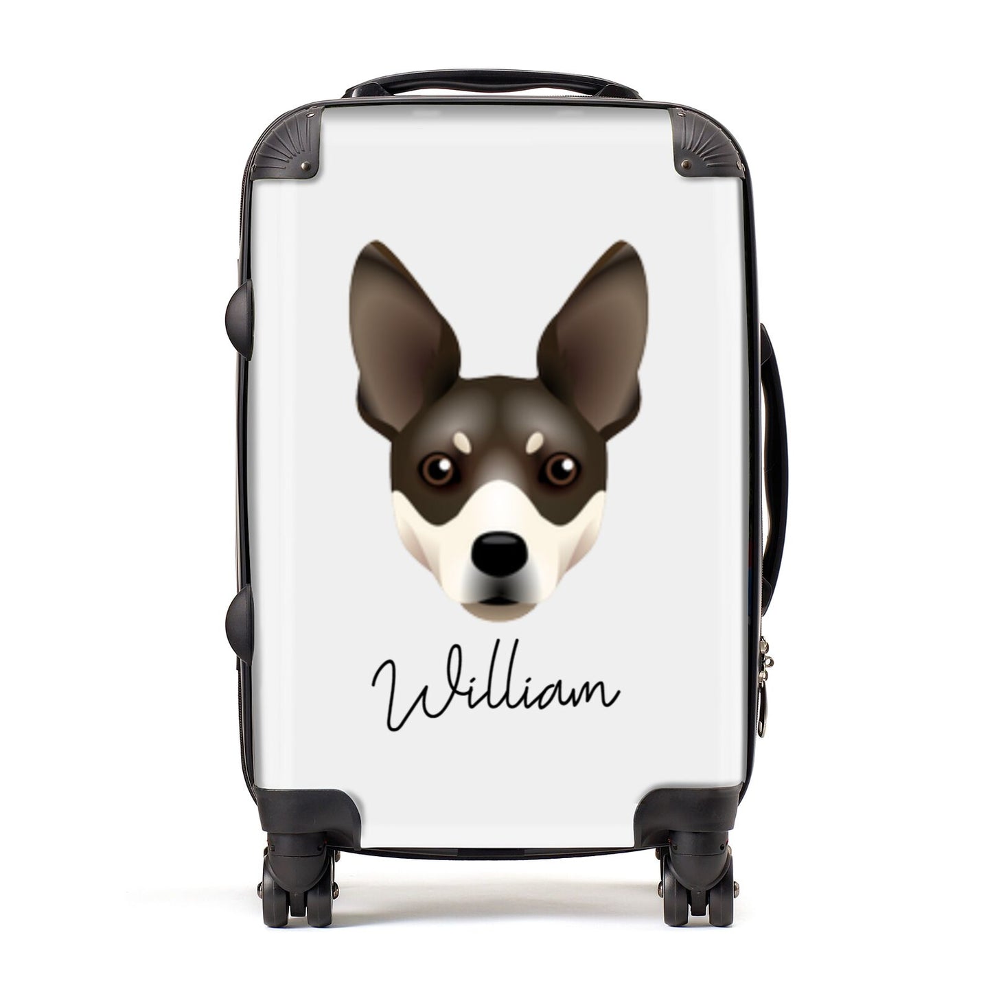 Rat Terrier Personalised Suitcase