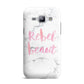 Rebel Heart Grey Marble Effect Samsung Galaxy J1 2015 Case