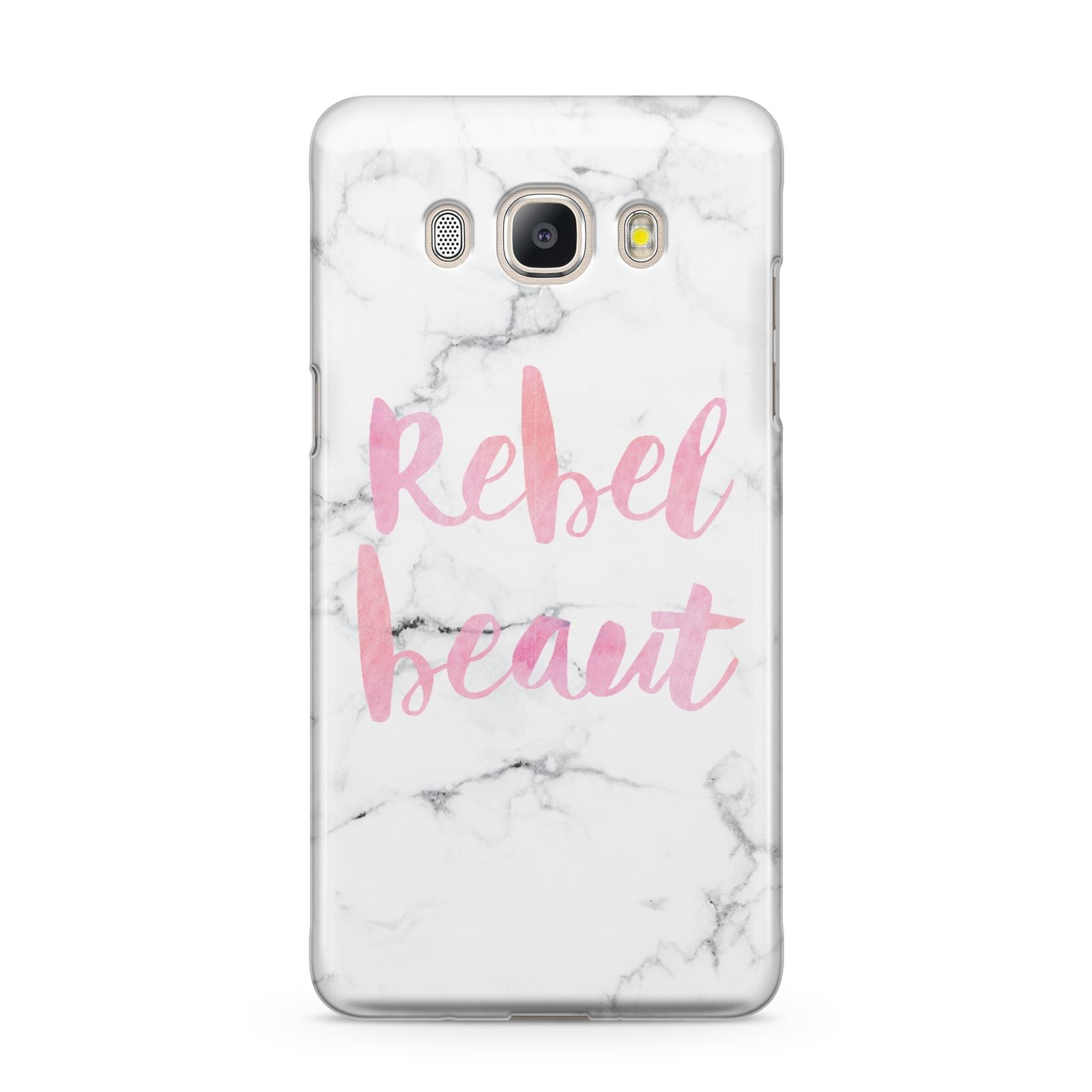 Rebel Heart Grey Marble Effect Samsung Galaxy J5 2016 Case