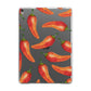 Red Chillies Apple iPad Grey Case