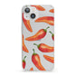 Red Chillies iPhone 13 Clear Bumper Case