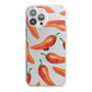 Red Chillies iPhone 13 Pro Max TPU Impact Case with White Edges