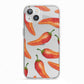 Red Chillies iPhone 13 TPU Impact Case with White Edges