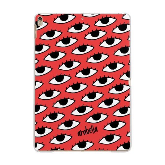 Red Eyes Custom Apple iPad Gold Case