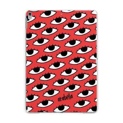Red Eyes Custom Apple iPad Silver Case